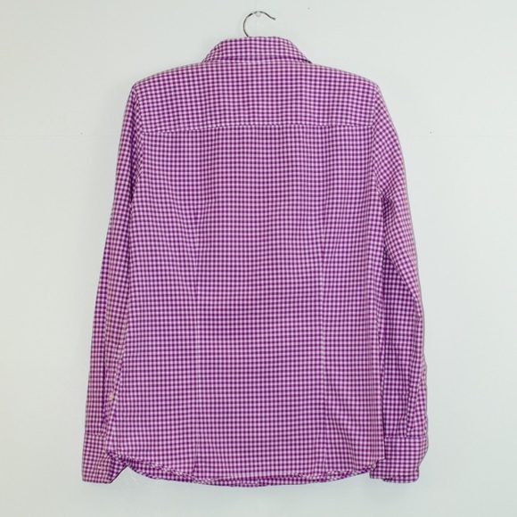 J. Crew Gingham Boyfriend Button Down EUC LIKE NEW - Picture 3 of 3